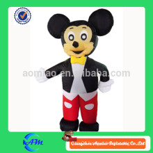 2015 hot sale new design inflatable moving cartoon black and red color